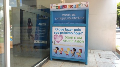Campo Grande terá novos pontos de coleta do projeto ajuda do bem Campo Grande terá novos pontos de coleta do projeto ajuda do bem