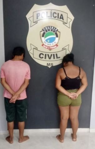 Polícia os encontrou após rastreamento das compras com os cartões. Polícia Civil/Divulgação