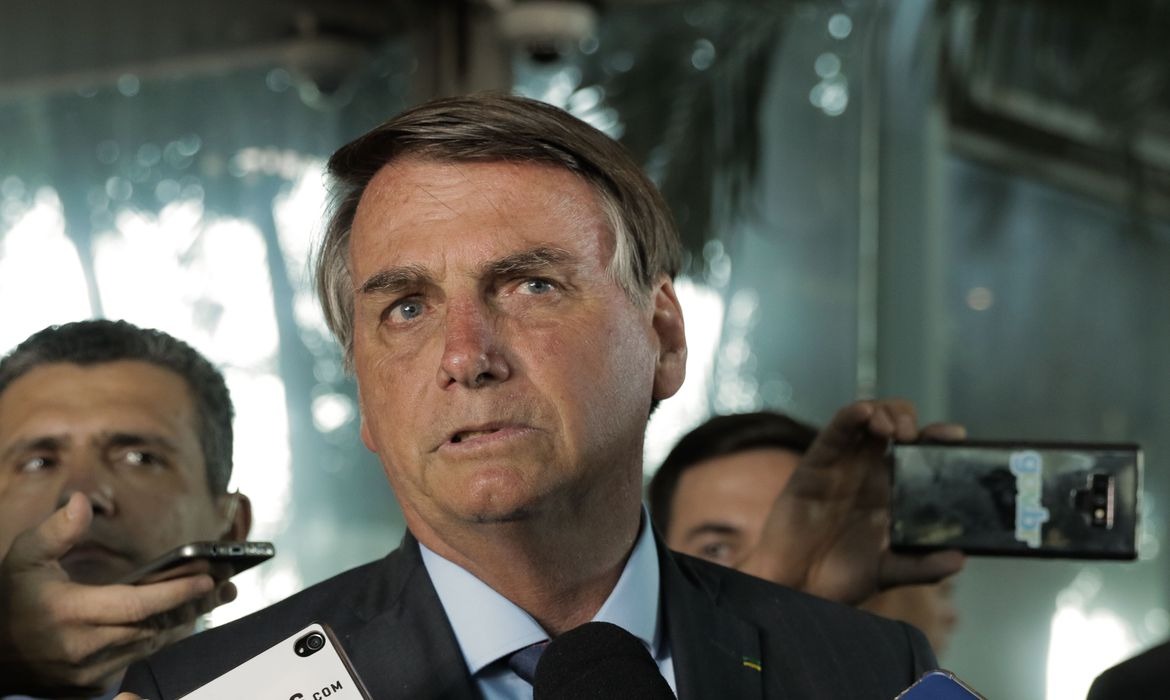 "Em nenhum momento Sérgio Moro diz que cometi crime", diz Bolsonaro Valter Campanato/Agência Brasil
