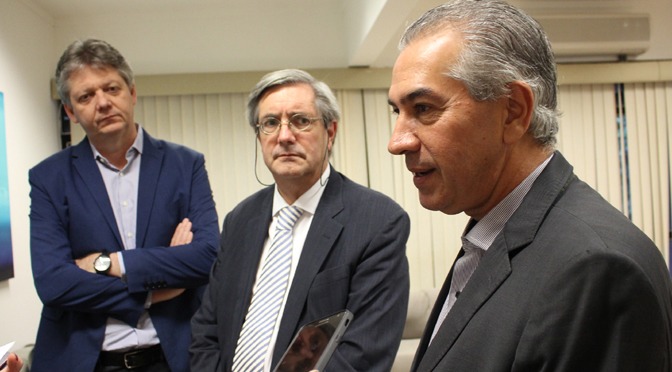 Governador e embaixador do Chile discutem estratégias para o Corredor Bioceânico