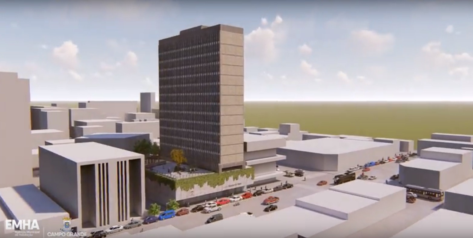 Revitalização de moradias do Centro será tema da tribuna da Câmara Projeto arquitetônico/Divulgação