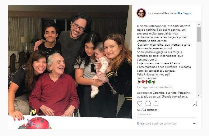 Morre ator e comediante Lúcio Mauro, aos 92 anos, no Rio Morre ator e comediante Lúcio Mauro, aos 92 anos, no Rio