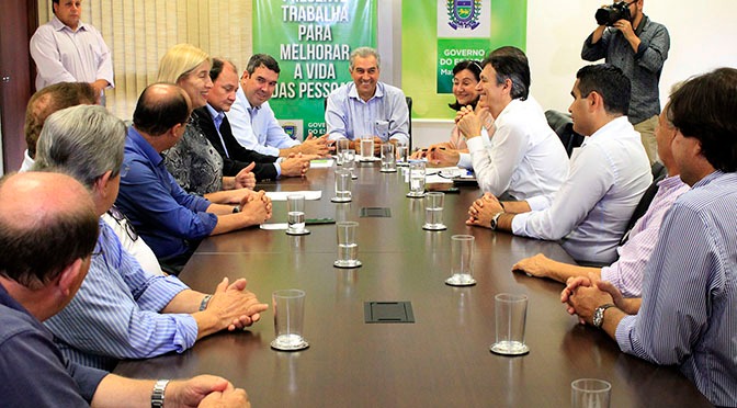 Reinaldo Azambuja trabalhou diretamente na liberação do recurso