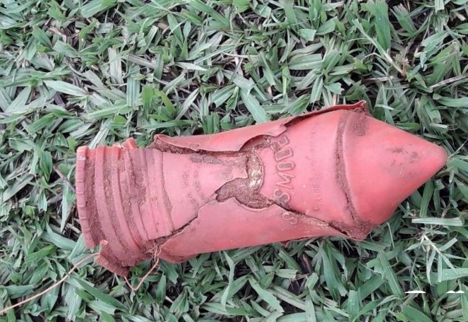 O artefato é de uso em mineração e sondagem do solo