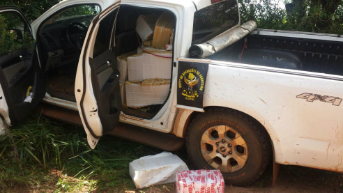 DOF recupera veículo roubado com mais de meia tonelada de maconha DOF/Divulgação