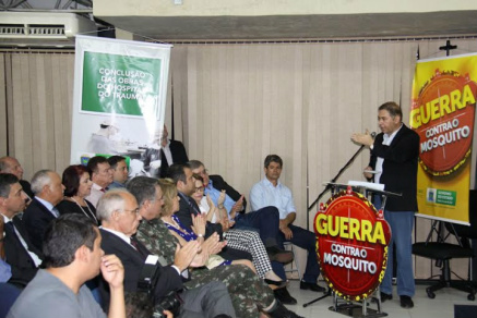 Foto:César Krüger 
Prefeito chamou a atenção para os esforços que todos devem empreender 