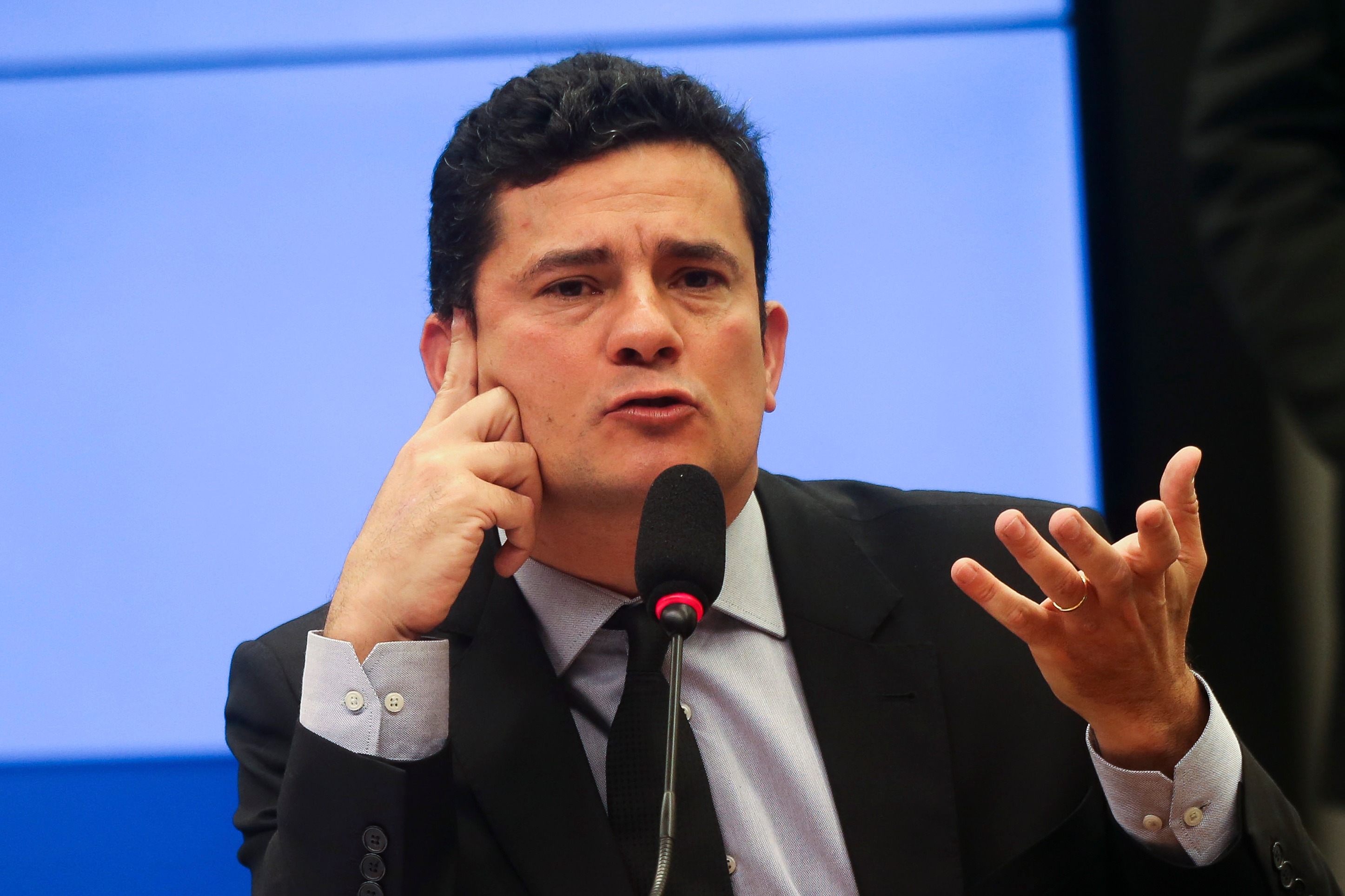 Moro tem 33% de alta confiança, e Lula, 30%, aponta pesquisa José Cruz/Agência Brasil