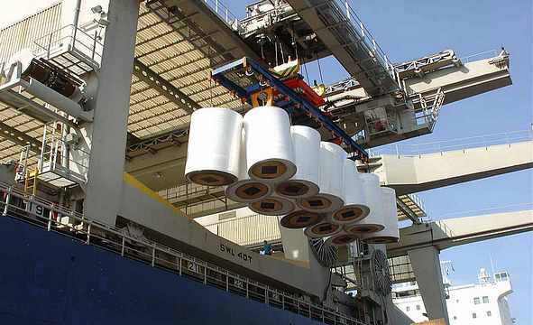 Com celulose em baixa, balança comercial fecha com queda de 25% em MS Exportação de celulose teve queda no primeiro bimestre do ano - Foto: Divulgação