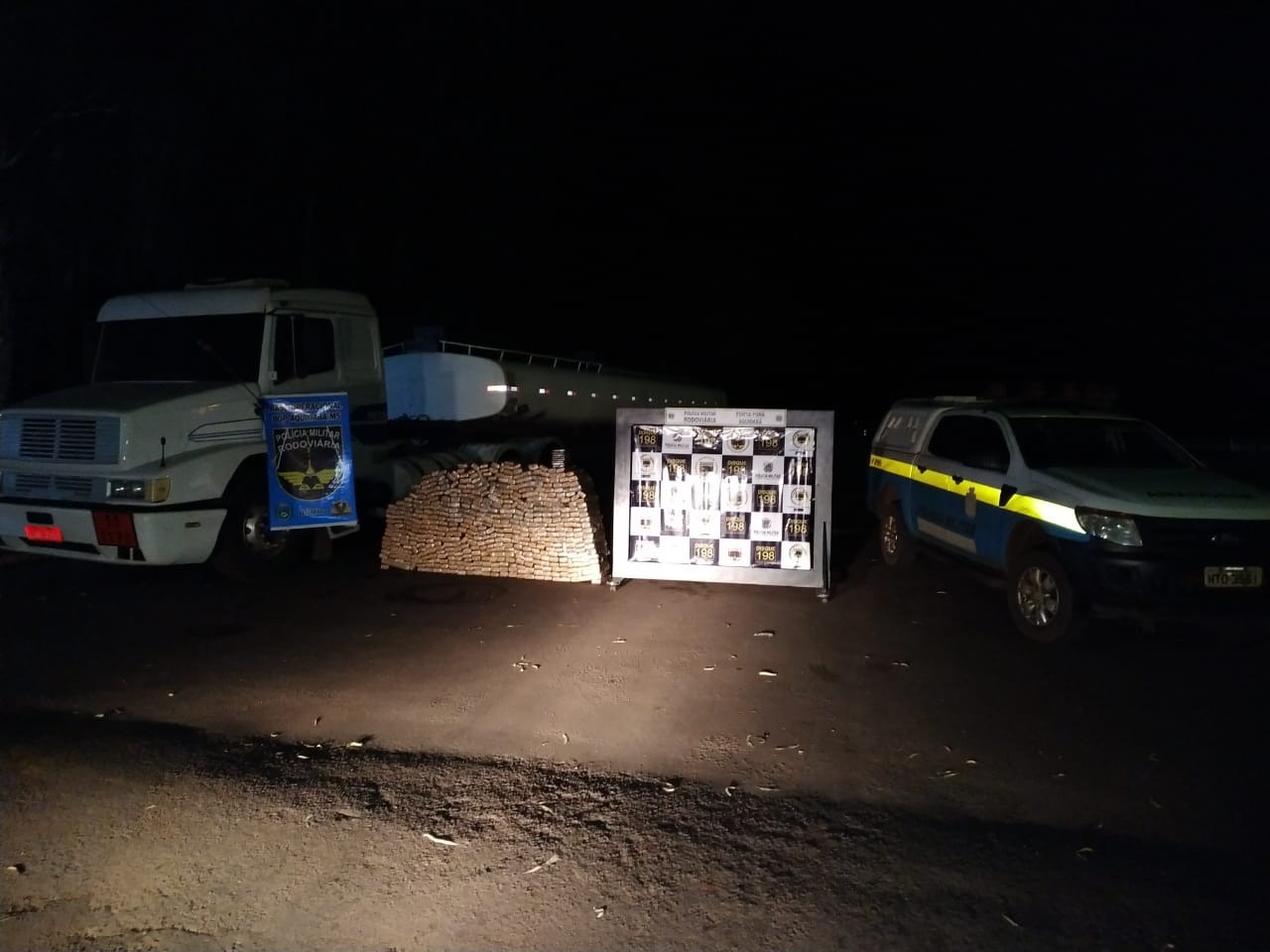Nova variedade da maconha é encontrada em carregamento da droga na MS-164 Nova variedade da maconha é encontrada em carregamento da droga na MS-164