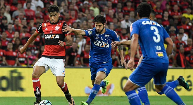 Lucas Paquetá marcou o gol rubro-negro no jogo de ida da decisão
ANDRÉ FABIANO/ESTADÃO CONTEÚDO