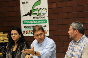Bernal se reúne com empresários para discutir melhorias na região
Foto:Eder Andrade  
