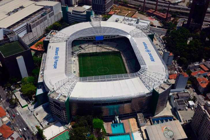 © Foto: Divulgação Polícia Militar vistoriou a nova arena do Verdão nesta segunda-feira, mas laudo de segurança não ficou pronto a tempo para a realização da partida. Reinauguração deve ficar para o dia 20.
