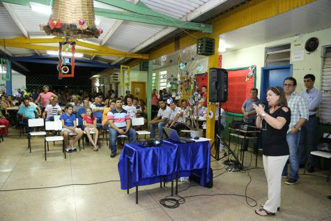 Prefeitura esclarece contribuintes sobre cobrança de IPTU em distritos Moradores de Vila Vargas atendem chamado da prefeitura e Câmara para esclarecimentos sobre a primeira cobrança do IPTU nos distritos – A. Frota/Assecom