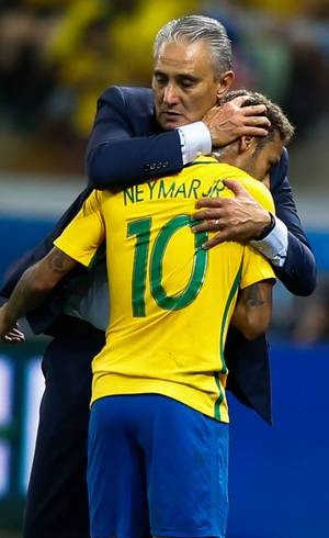 O comandante e o grande craque
Alexandre Schneider/Getty Images - 10.10.2017