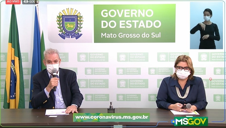 MS têm 23 novos casos confirmados do Covid-19 e 32 suspeitos Divulgação