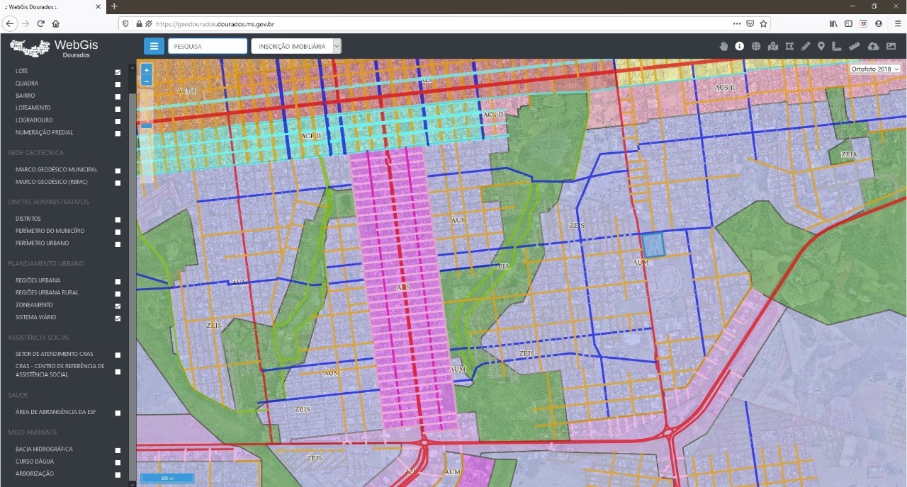 Dados geográficos de Dourados estão disponíveis no site da prefeitura Divulgação