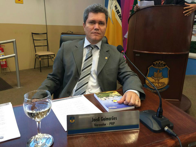 Joédi Guimarães, que é advogado e procurador da Fazenda, tomou posse como suplente no dia 6 de outubro (Foto: Divulgação)