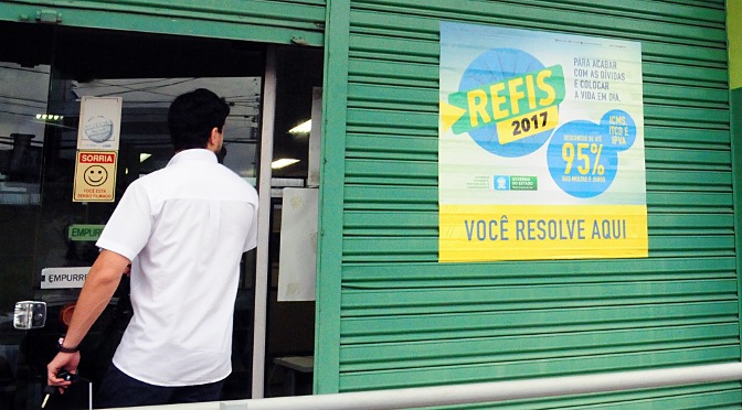 Prazo do refins estadual termina nesta sexta-feira