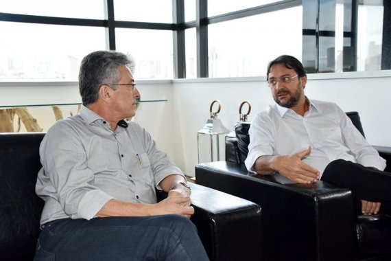 Fiems e Detran alinham parcerias nas áreas de estágio e educação Fiems e Detran alinham parcerias nas áreas de estágio e educação