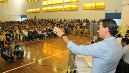 Alunos do Instituto Mirim veem na instituição oportunidade de melhorar de vida PMCG/Divulgação