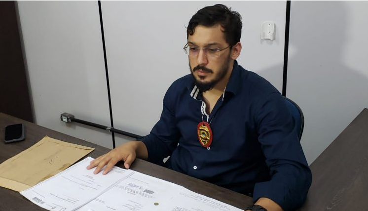 Delegado responsável pelo caso, Erasmo Bruno de Mello Cubas (Foto: Renato Giansante)