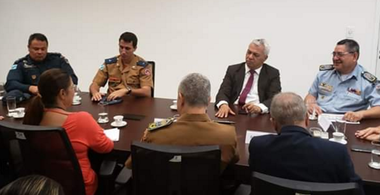 Cabo Almi participa de reunião com representantes da Segurança Pública de MS Divulgação