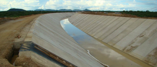 Obra de transposição do Rio São Francisco se prolongou por 10 anos © EBC