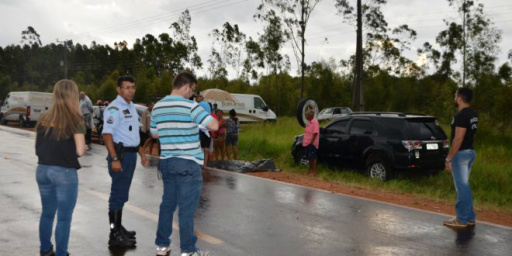 Trabalhador rural morre atropelado na rodovia MS-164 Trabalhador rural morre atropelado na rodovia MS-164