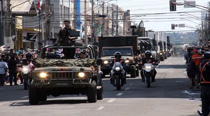 Ruas do centro serão interditadas para o desfile de 7 de Setembro, no sábado Ruas do centro serão interditadas para o desfile de 7 de Setembro, no sábado