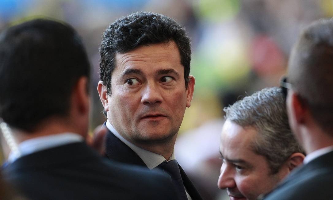 Datafolha aponta que Moro tem aprovação de 54% Márcio Alves/Agência O Globo