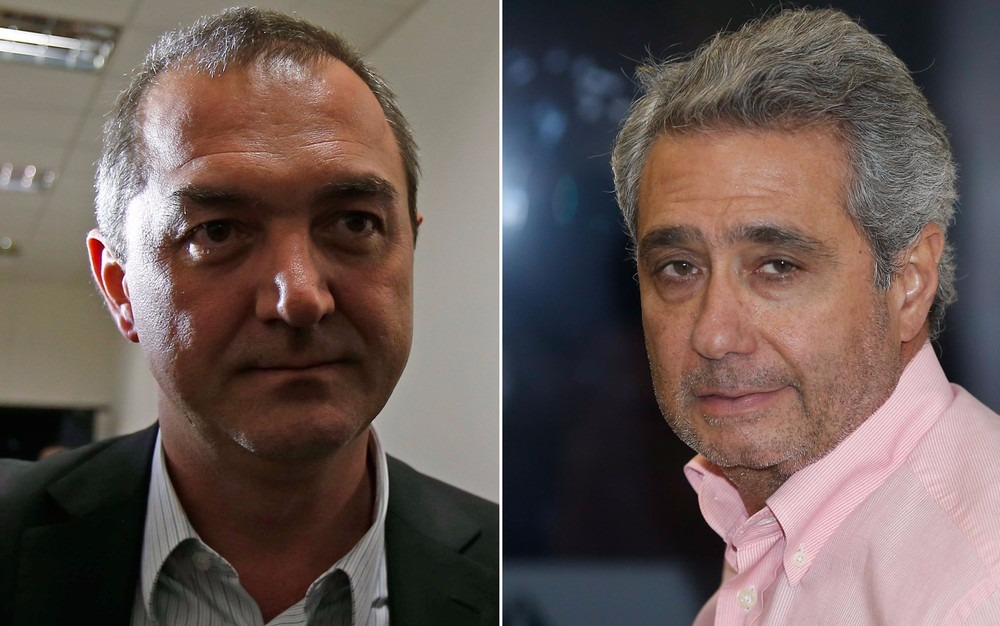 Joesley Batista e Ricardo Saud, delatores da J&F;, grupo que controla o frigorífico JBS (Foto: Dida Sampaio/Estadão Conteúdo)