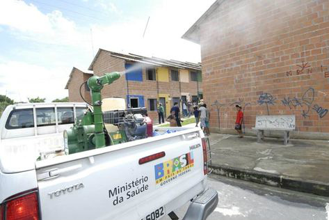 Cronograma de trabalho de combate ao mosquito Aedes aegytpi Foto reprodução