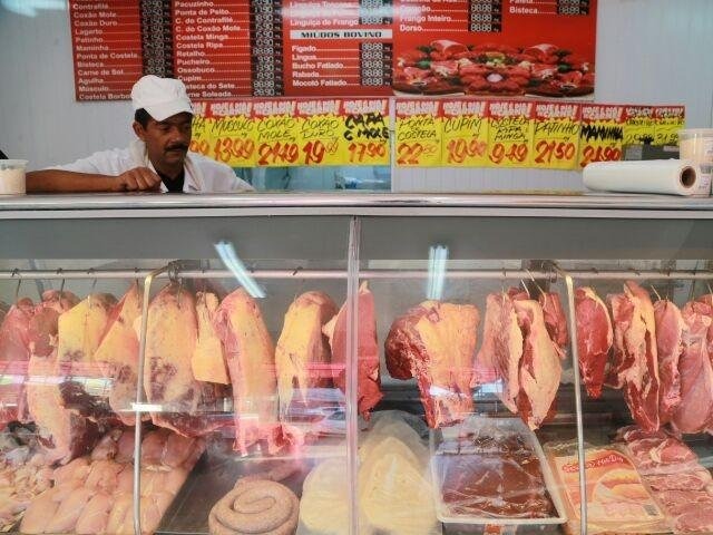 A Carne bovina foi o item com maior elevação de preços. Alcides Neto/Faems