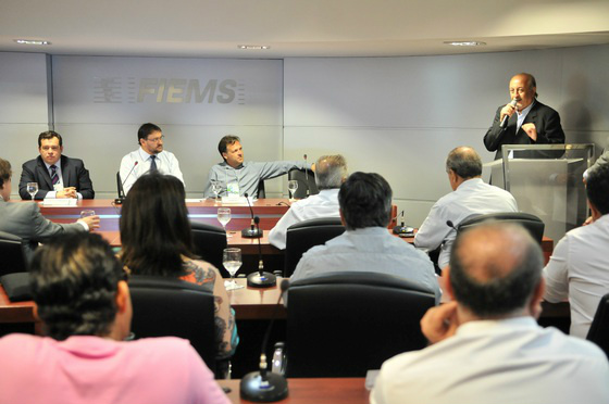 Empresários de MS terão guia de investimento na fronteira Prefeitos de municípios fronteiriços tiveram ontem detalhamento sobre o projeto - Foto: Divulgação