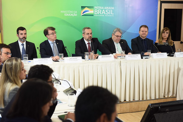 MEC apresenta balanço das ações e dos programas de 2019 O balanço das ações do MEC em 2019 foi apresentado em café da manhã com jornalistas (Foto: Luís Fortes/MEC)