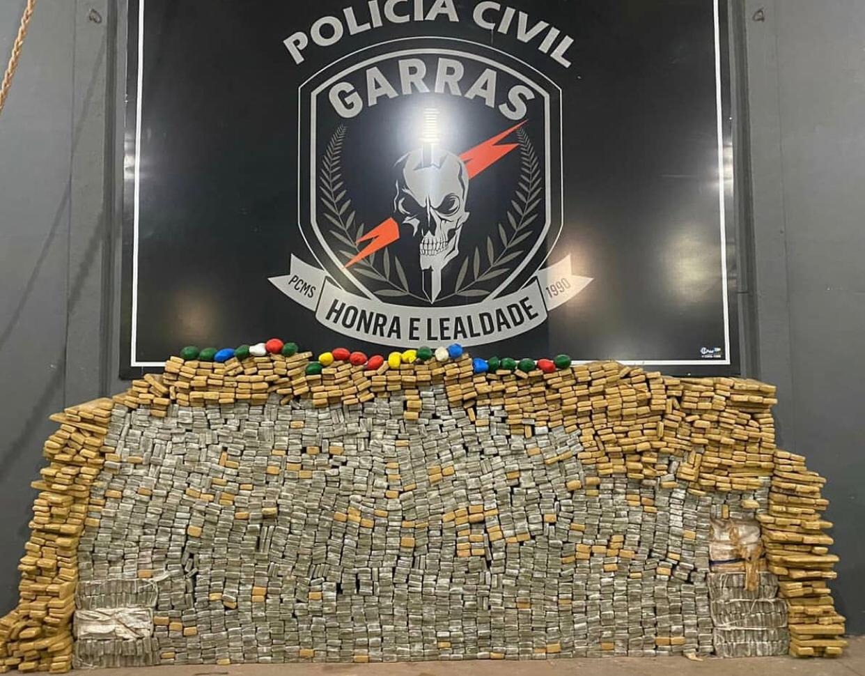 Ao todo, somaram 2.131 quilos. Divulgação