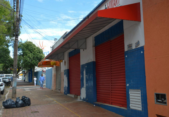 Somente na área central de Campo Grande são 200 lojas fechadas, segundo a ACI/CG - Foto: Paulo Ribas / Correio do Estado