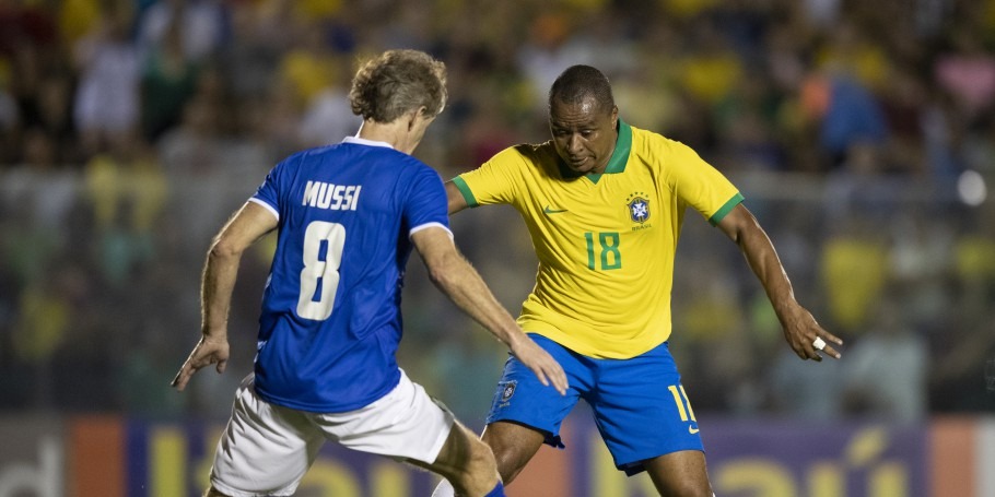 Seleções de Lendas 94 - Brasil x Itália Masters. Lucas Figueiredo/CB