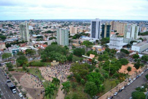 Área central da Capital. (Foto: