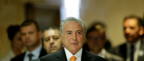 Questionado, Temer não comenta sobre ministros em lista de Janot Reuters / Ueslei Marcelino
