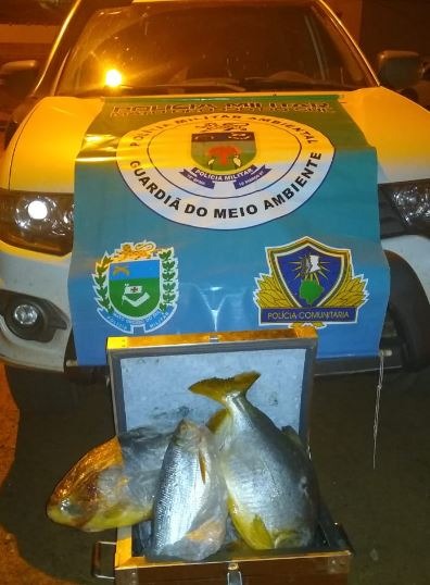 Campo-grandense é preso por captura e transporte de pescado ilegal Campo-grandense é preso por captura e transporte de pescado ilegal