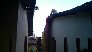 Acidente ocorreu na tarde de ontem em Dourados - Foto: WhatsApp