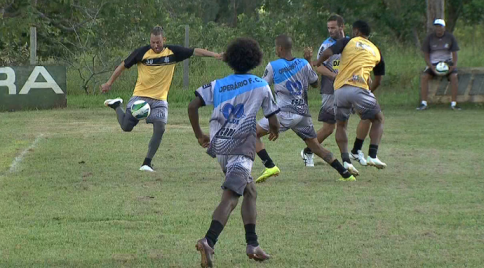 Sem tempo a perder, Operário-MS começa preparação para Série A Treino do Operário-MS (Foto: Reprodução/TV Morena)