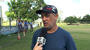 Sem tempo a perder, Operário-MS começa preparação para Série A Técnico Celso Teixeira, do Operário-MS (Foto: Reprodução/TV Morena)