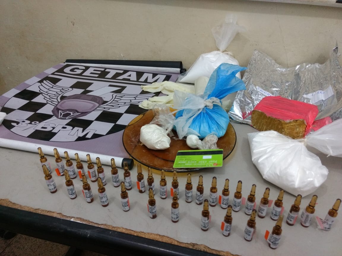 PM estoura laboratório de drogas e identifica os donos Osvaldo Duarte