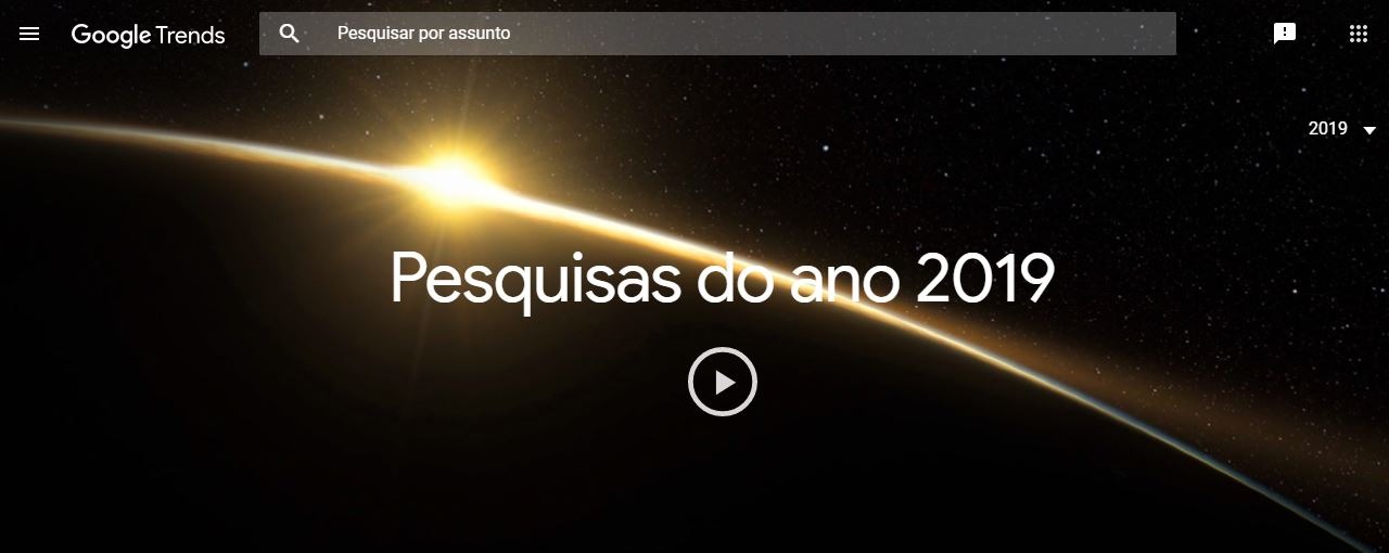 No Brasil, confira o que esteve em alta no Google no Brasil em 2019