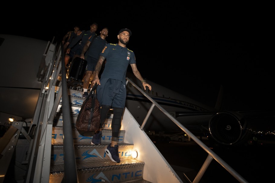 Seleção Brasileira chega a Los Angeles para enfrentar o Peru Lucas Figueiredo/CBF