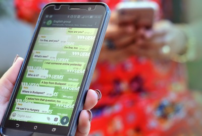 Professor usa grupo no WhatsApp para reforçar atividades de inglês Professor usa grupo no WhatsApp para reforçar atividades de inglês