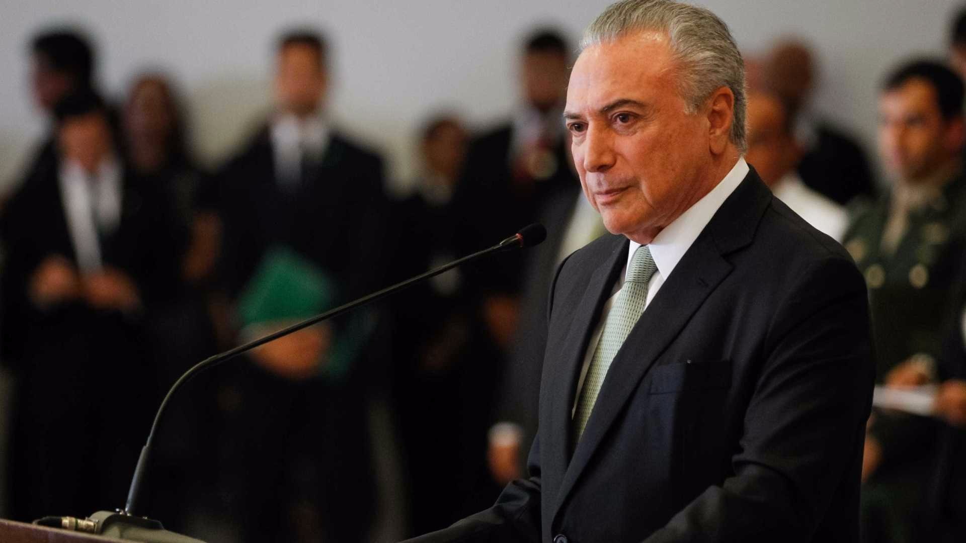 Temer sanciona aumento do deficit para 2017 e 2018 Beto Barata/PR