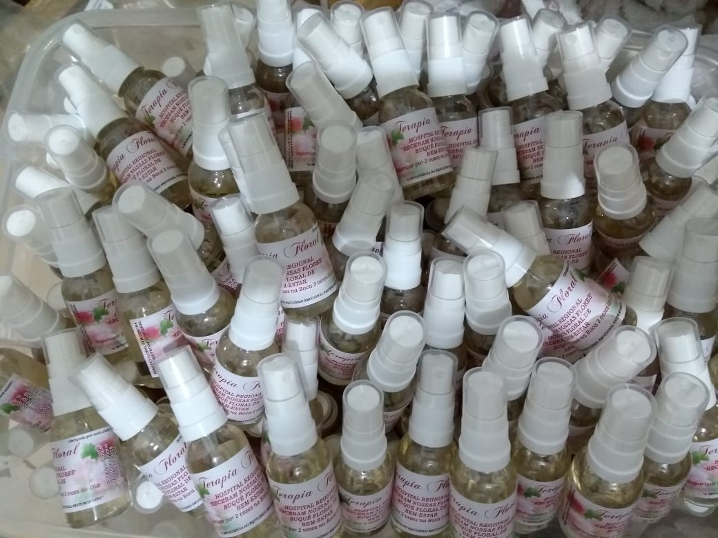 Terapia floral é utilizada no HRMS para controlar emoções dos colaboradores